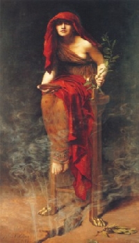 priestess of delphi by Collier