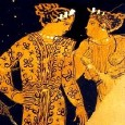 Themis & Eris | Greek vase painting